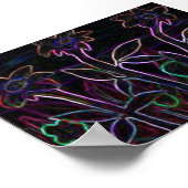 Flowers Aglow Poster (Hoek)