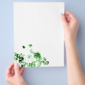 Flowers and Butterflies Flyer (Hand)