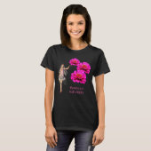 Flowers Are God's Smiles Inspirational Dark T-shirt (Voorkant volledig)