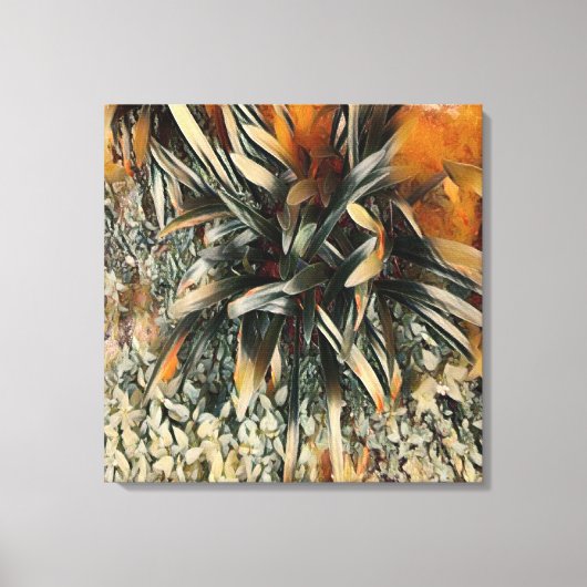 Flowers Art Canvas Afdruk (Voorkant)