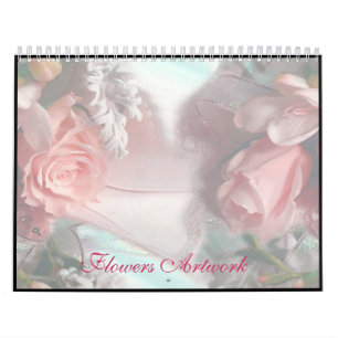 Flowers Artwork-agenda Kalender