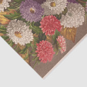 Flowers Asters door Ellen Robbins Tissuepapier (Detail)