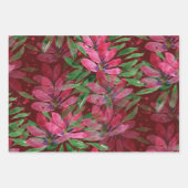 Flowers Bloom Original Art Work Waterverf Inpakpapier Vel (Voorkant)