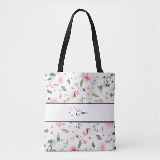 Flowers Bloom Tote Draagtas (Voorkant)