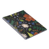 Flowers Boho Indie Hippie Notitieboek (Rechterzijde)
