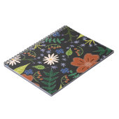 Flowers Boho Indie Hippie Notitieboek (Linkerzijde)
