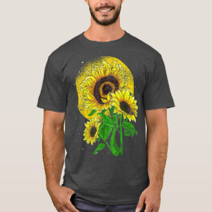 Flowers Botanical Garden Flower Blossom Hippie Sun T-shirt