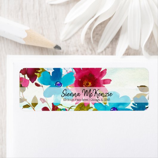 Flowers bouquet for all occassions etiket (Insitu)