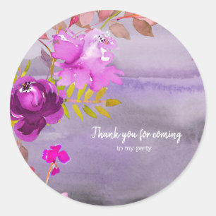 Flowers bouquet for all occassions ronde sticker