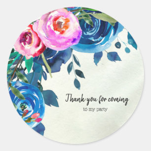 Flowers bouquet for all occassions ronde sticker