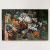 Flowers Bouquet  schilderen Kinder kunst Legpuzzel (Horizontaal)