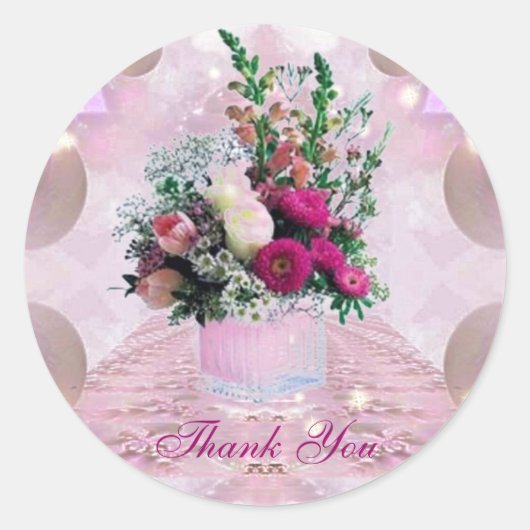 Flowers Bouquet Sticker (Voorkant)