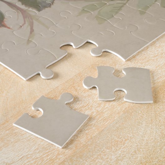 Flowers, Branch en Leaves Puzzle Legpuzzel (Zijkant)