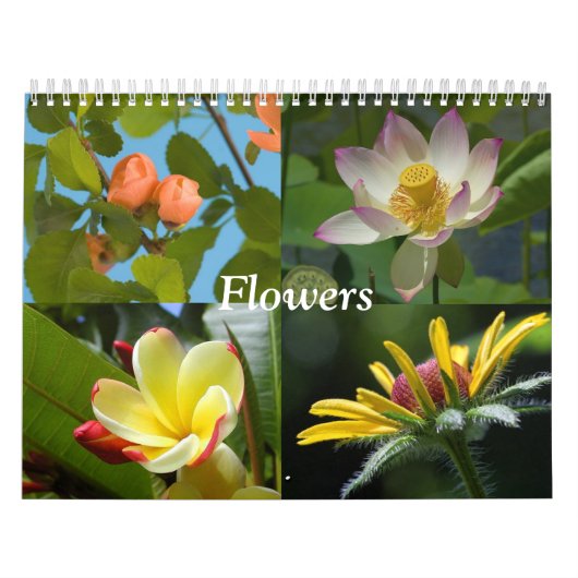 Flowers Calendar Kalender (Hoes)