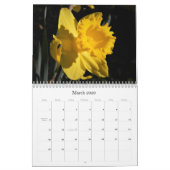 Flowers Calendar Kalender (Mar 2026)