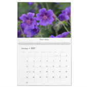 Flowers Calendar Kalender (Jan 2027)