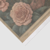 Flowers Castle & postcard snijdt paper Tissuepapier (Detail)