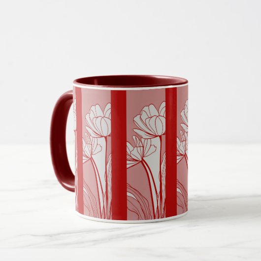 flowers coffee mug (Devant gauche)