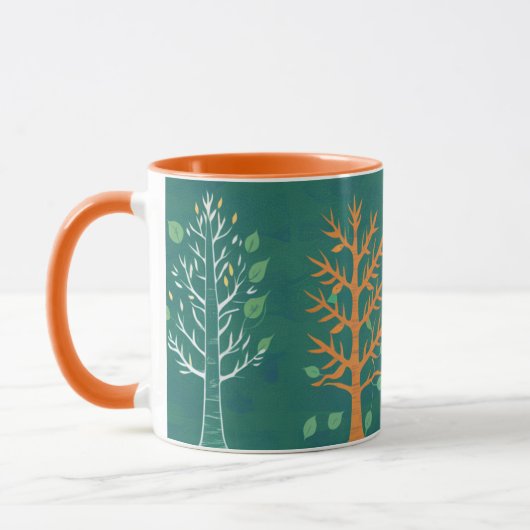 flowers coffee mug (Gauche)