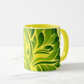flowers coffee mug