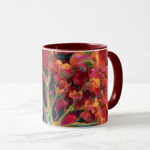 flowers coffee mug
