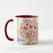 flowers coffee mug (Gauche)