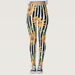 Flowers Colorful Natuur Elegant Girly Leggings