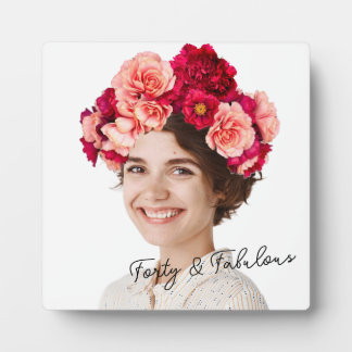 Flowers Crown Custom photo Fotoplaat