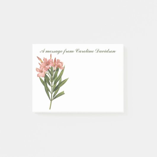  Flowers custom Post-It notities 3 Post-it® Notes (Voorkant)