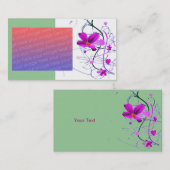 Flowers Deco Visitekaartje (Voorkant / Achterkant)