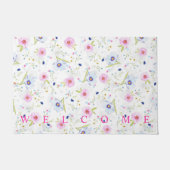 Flowers Doormat Welcome Spring Deurmat (Voorkant)