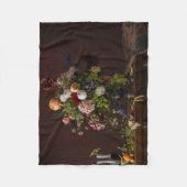 Flowers | Floral Arrangement Fleece Deken (Voorkant)