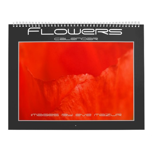 Flowers Fotokalender Kalender (Hoes)