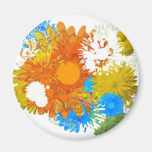 Flowers Galore Magneet (Voorkant)