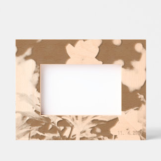 flowers gegraveerde lijstjes