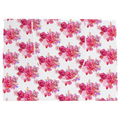 Flowers Gift Bag Rozen Groot Cadeauzakje (Achterkant)