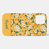  Flowers Girly Case-Mate iPhone Case (Achterkant (horizontaal))