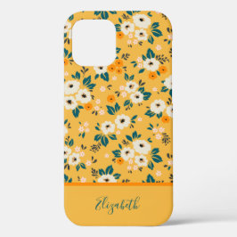 Flowers Girly iPhone 12 Hoesje