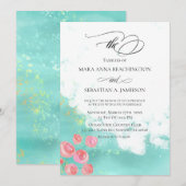 *~* Flowers Glitter Moderne Abstracte Munt Kaart (Voorkant / Achterkant)