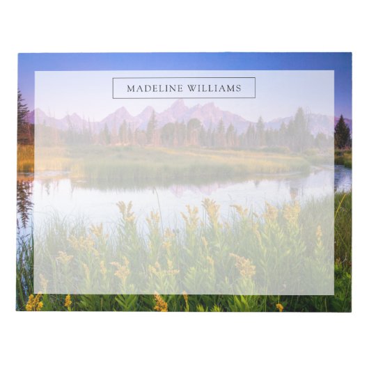 Flowers Grand Teton National Park, Wyoming Notitieblok (Voorkant)