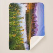 Flowers Grand Teton National Park, Wyoming Sherpa Deken (Voorkant)