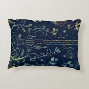 Flowers Guitar Art - Romantic Accent Kussen