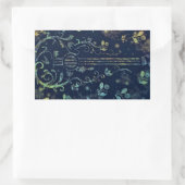 Flowers Guitar Art Sticker (Tas)