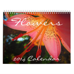 Flowers II - A 2014 Agenda Kalender
