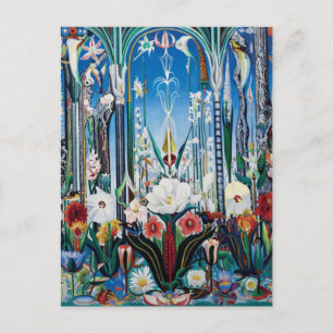 Flowers Italië door Joseph Stella Briefkaart