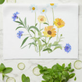 Flowers Kitchen Towel Theedoek (Gevouwen)