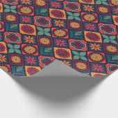 Flowers Magic Pattern Cadeaupapier (Hoek)