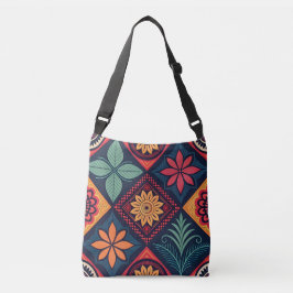 Flowers Magic Pattern Crossbody Tas