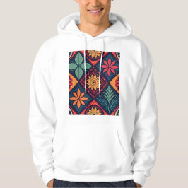 Flowers Magic Pattern Hoodie