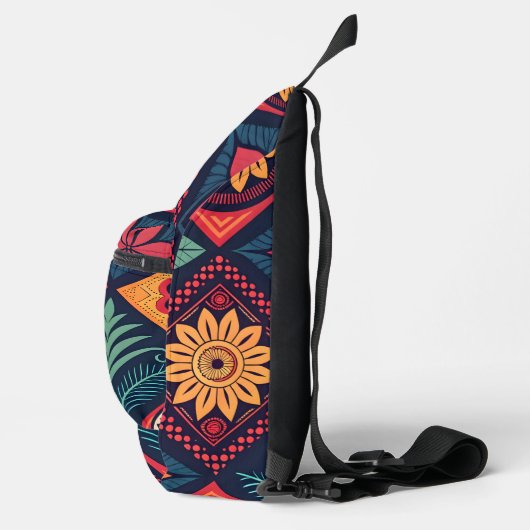 Flowers Magic Pattern Sling Bag (Rechts)